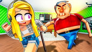 Can Trinity Escape Her Evil Grandpa Roblox Obby [upl. by Noby]