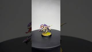 My first attempt at painting tyranids warhammer warhammer40k warhammercommunity [upl. by Allicirp]