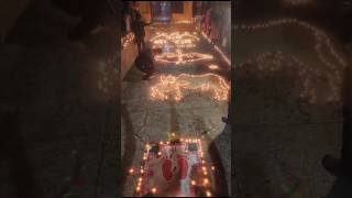 Diwali DecorationJai Siya Ram diwalidecoration diwalispecial diwalicelebration jaishreeram [upl. by Ainet]