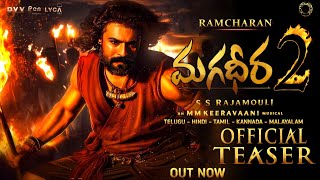 MAGADHEERA 2  Ramcharan Intro First Look TeaserMagadheera 2 Official TeaserRamcharanSS Rajamouli [upl. by Kihtrak]