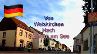 Von Weiskirchen nach Losheim Am See  Virtual Tour Saarland Germany In 4K [upl. by Anerhs41]