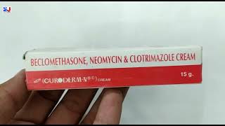 New CurodermN Cream  Beclomethasone Neomycin amp Clotrimazole Cream uses  Curoderm N Cream uses [upl. by Stenger91]