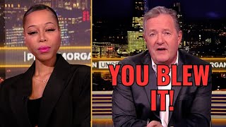 Piers Morgan Bans BLM Liberal Feminist Over Baby Reindeer [upl. by Devora]