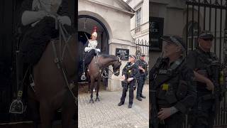 A Regal Day at Horse Guards Parade in London 🐴🇬🇧 Shorts [upl. by Jennings]