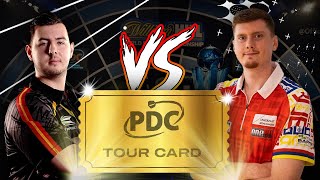 INSANE DARTS MATCH 🔥  2 PDC Tour Card Holders Produce A Masterclass  Full Darts Match [upl. by Nnaitsirk]