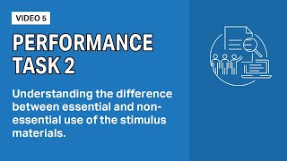 AP Seminar Performance Task 2 Using the Stimulus Material in your Argument [upl. by Abeu]