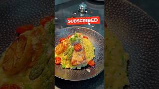 Saffron Risotto Fine dining  How to make platting like fine dining [upl. by Nesral]