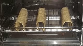 Crispy Crunchy Taco Shells Cooked in the Toaster Oven [upl. by Ayenet]