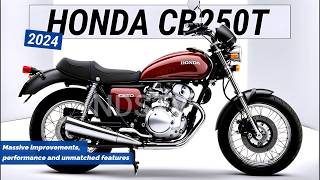 2024 HONDA CB250T UNVEILED Massive improvements performance and unmatched features [upl. by Ycnej]