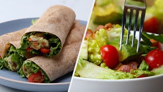 Five MakeAhead Work Lunches That Dont Need Reheating • Tasty [upl. by Alikam233]