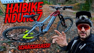 HAIBIKE NDURO 7 SCHIACCIASASSI NELLANIMO [upl. by Jerry807]