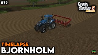 Buying the largest field on the map amp 2 potato planters  FS15 Timelapse Bjornholm  98 [upl. by Nolitta965]