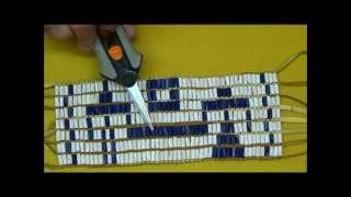 How to Make a Wampum Belt Part 4 [upl. by Nwahs]