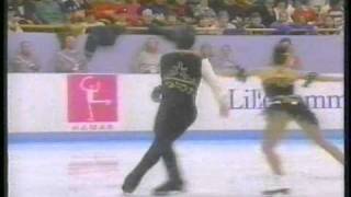 Brasseur amp Eisler CAN  1994 Lillehammer Pairs Technical Program Secondary Broadcast Feed [upl. by Nahallac]