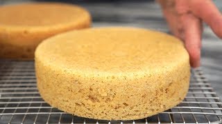 How to Get Flat Cake Layers [upl. by Susette912]