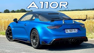 ALPINE A110R 270KMH  REVIEW on AUTOBAHN [upl. by Klusek]