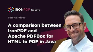 A comparison between IronPDF and Apache PDFBox for HTML to PDF in Java [upl. by Eetnod]