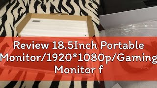 Review 185Inch Portable Monitor19201080pGaming Monitor for Switch XBOX PS4 Phone Laptop [upl. by Funk]