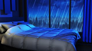 Sleep Sounds Rain No Thunder 🌧️ Rainstorm White Noise 10 Hours [upl. by Ormiston]