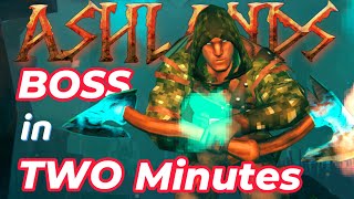 Speedkilling Ashlands Boss Solo  Valheim Ashlands Boss Fight [upl. by Naerol421]