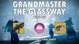 Grandmaster Nightfall  The Glassway Prismatic WarlockDestiny 2 Episode Echoes [upl. by Amiaj184]