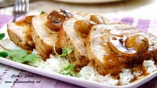 Pork Tenderloin with Mushrooms [upl. by Acessej165]