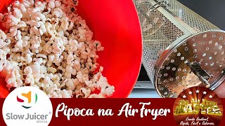 Como Fazer Pipoca no Forno Airfryer [upl. by Kruter]