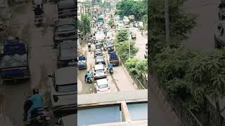 Chandmari Bridgechandmari guwahatishorts dailyvlog traffic amazing road [upl. by Berglund]