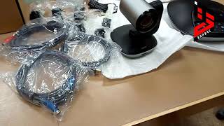 Logitech GROUP Video Conferencing System  Unboxing and complete setup [upl. by Kori]