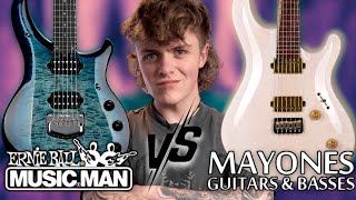 Musicman vs Mayones  Battle of the Shredders [upl. by Dianthe699]