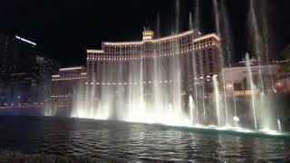 Bellagio Fountain show  Day amp Night view of Bellagio Fountain show Las Vegas [upl. by Virendra]