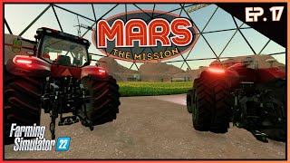 HARVESTING OATS AND MAKING LOTS OF BALES  EP 17  Mars The Mission  FS22 Lets Play [upl. by Nahgen]