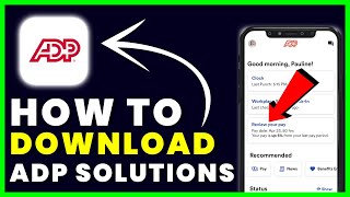 How to Download ADP Mobile Solutions App  How to Install amp Get ADP Mobile Solutions App [upl. by Free]