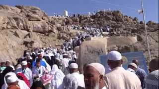 jable rehmat Hazrat Adam Dua Location on the mountain of Makkah 7 April 2013 in Saudi Arabia [upl. by Merill664]