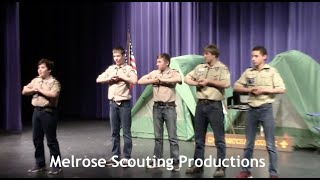 Boy Scouts sing the Shaving Cream Song 2019 [upl. by Eyaj]