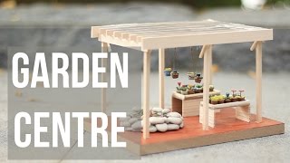 Miniature Garden Centre Polymer Clay [upl. by Anytsyrk885]