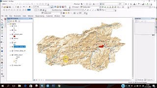 Topografya Haritası Nasıl Yapılır  ArcMap 105 [upl. by Matrona]