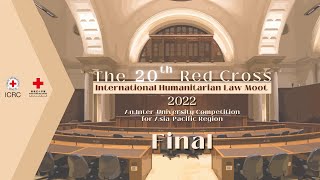 The 20th Red Cross International Humanitarian Law IHL Moot 2022 Final [upl. by Urias]