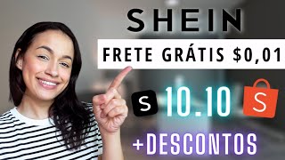 Cupom de Frete Grátis Shein 1010 Cupons de Desconto  Frete Grátis Shopee [upl. by Nannah848]