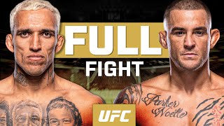 Charles Oliveira vs Dustin Poirier  FULL FIGHT  UFC 309 [upl. by Dewhurst]