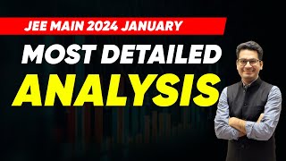 JEE Main 2024 January Detailed Analysis  Chapterwise Analysis  Must Watch  Anup Sir  MathonGo [upl. by Crabb617]