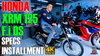 HONDA XRM 125FI DS 2022  INSTALLMENT  SPECS [upl. by Hanonew880]