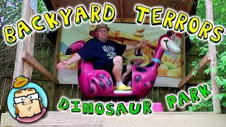 Backyard Terrors Dinosaur Park  Amazing Hand Crafted Dinosaur Park  Bluff City TN [upl. by Natividad924]