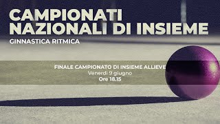 Folgaria  Finale Campionato di Insieme Allieve GR [upl. by Atnim414]