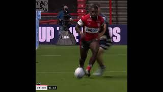 Christian Wade Grubber Kick Try vs Bristol [upl. by Mik]