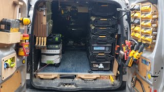 my dewalt van racking  part 3 [upl. by Reena]