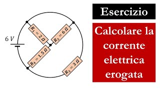 Esercizio resistenze in serie e in parallelo [upl. by Ploch]
