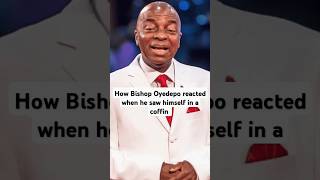 How Bishop Oyedepo reacted when he saw himself in a coffin  Pastor David Oyedepo Jnr [upl. by Alleynad]