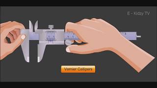 Introduction to Vernier Calipers and Description Animation Part 1  By EKidzy TV [upl. by Nakre637]