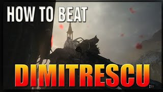 Resident Evil 8 Village Vampire BOSS Dimitrescu  How To Beat Dimitrescu BOSS FIGHT EASY [upl. by Dianna]